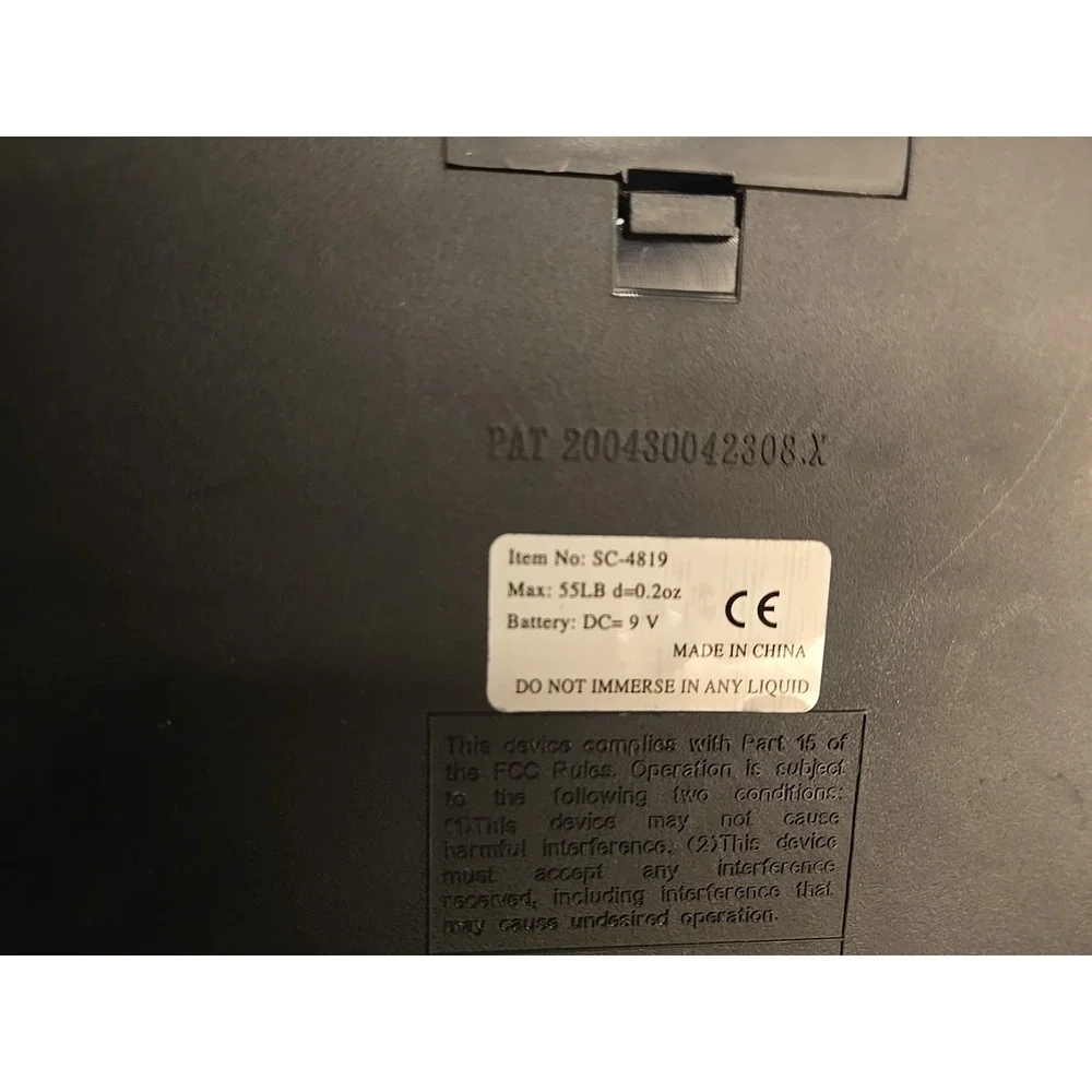 ThesupplyCabinet.com 55lb /25kg Shipping Scale 5g Graduation Electronic Tabletop